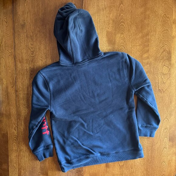 Carhartt navy and red hoodie M 10/12 - Picture 7 of 7